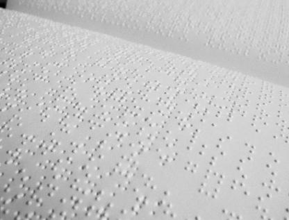 Libros de texto en Braille